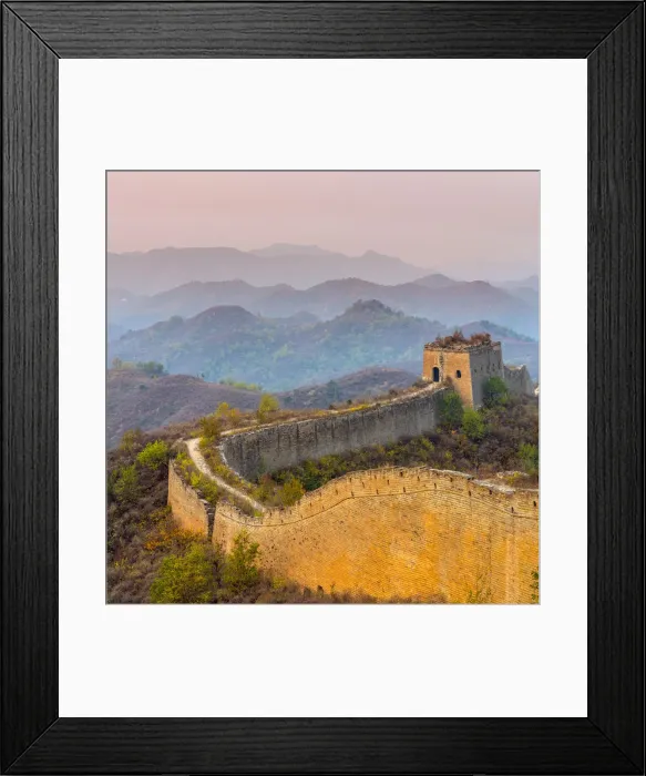 Framed Print : China, Beijing Municipality, Miyun County, Great Wall of China (UNESCO World Heritage Framed Print : China, Beijing Municipality, Miyun County, Great Wall of China (UNESCO World Heritage