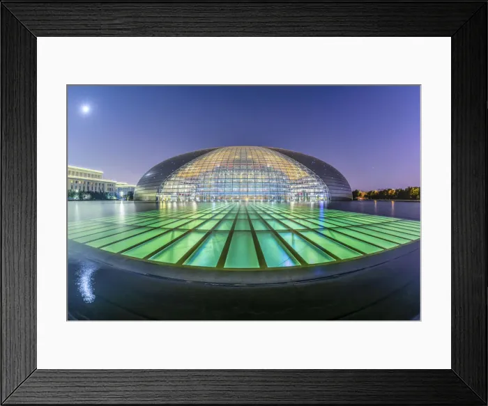Framed Print : China, Beijing, National Centre for the Performing Arts or National Grand Theatre Framed Print : China, Beijing, National Centre for the Performing Arts or National Grand Theatre