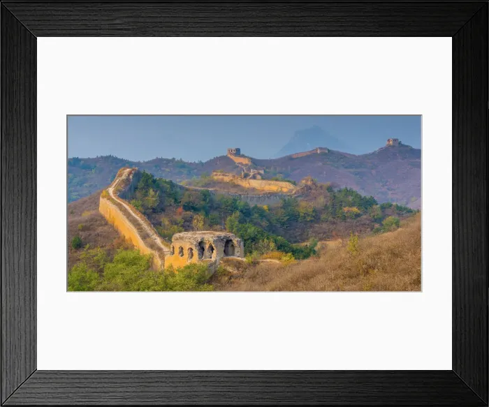 Framed Print : China, Beijing Municipality, Miyun County, Great Wall of China (UNESCO World Heritage Framed Print : China, Beijing Municipality, Miyun County, Great Wall of China (UNESCO World Heritage