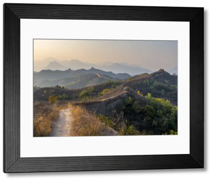 Framed Print : China, Beijing Municipality, Miyun County, Great Wall of China (UNESCO World Heritage Framed Print : China, Beijing Municipality, Miyun County, Great Wall of China (UNESCO World Heritage