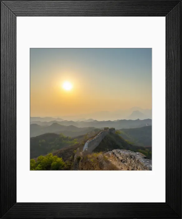 Framed Print : China, Beijing Municipality, Miyun County, Great Wall of China (UNESCO World Heritage Framed Print : China, Beijing Municipality, Miyun County, Great Wall of China (UNESCO World Heritage