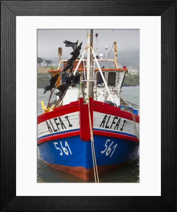 Framed Print : Chile, Chiloe Island, Ancud, fishing boats Framed Print : Chile, Chiloe Island, Ancud, fishing boats