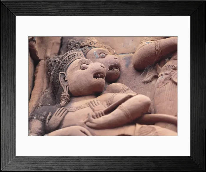 Framed Print : Banteay Srei temple (967), Angkor, Cambodia Framed Print : Banteay Srei temple (967), Angkor, Cambodia