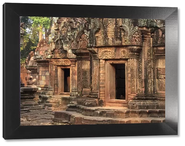 Cambodia, Temples of Angkor (UNESCO site), Banteay Srei Temple, central sanctuary