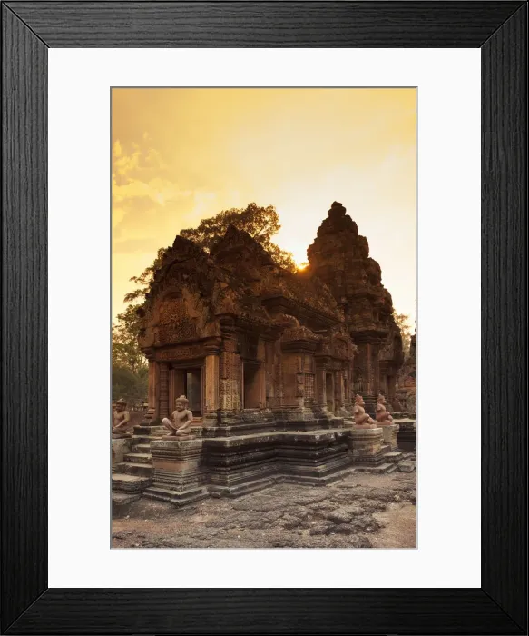 Framed Print : Cambodia, Temples of Angkor (UNESCO site), Banteay Srei Temple, central sanctuary Framed Print : Cambodia, Temples of Angkor (UNESCO site), Banteay Srei Temple, central sanctuary