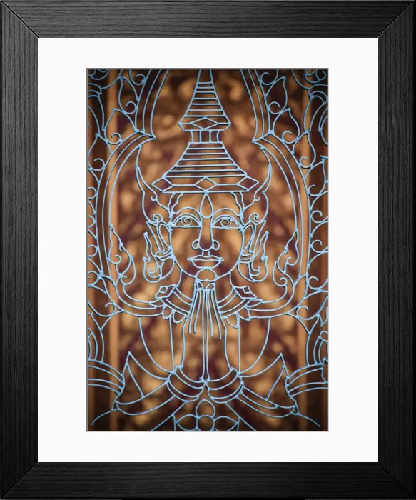 Framed Print : Cambodia, Phnom Penh, Royal Palace, Gate Framed Print : Cambodia, Phnom Penh, Royal Palace, Gate
