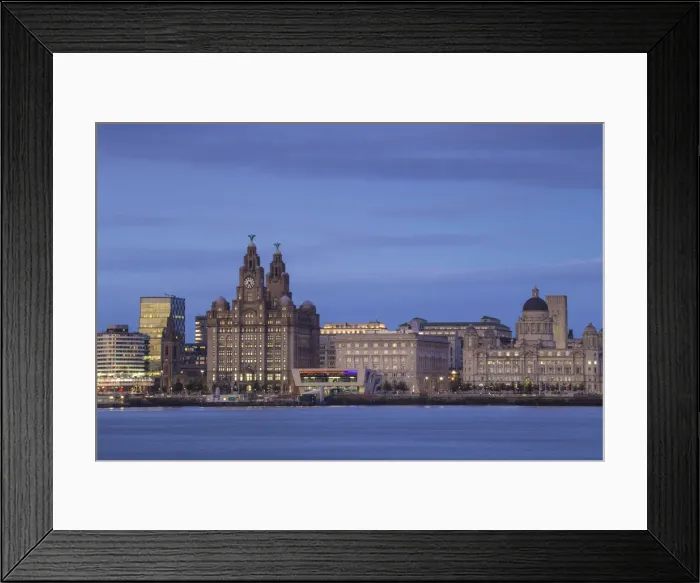 Framed Print : United Kingdom, England, Merseyside, Liverpool, View of Liverpool skyline - The Port Framed Print : United Kingdom, England, Merseyside, Liverpool, View of Liverpool skyline - The Port