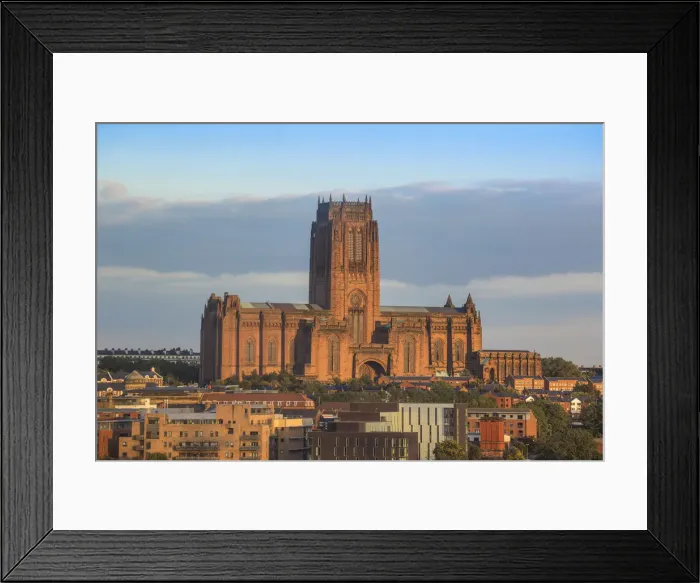 Framed Print : United Kingdom, England, Merseyside, Liverpool, View of Liverpool Cathedral built Framed Print : United Kingdom, England, Merseyside, Liverpool, View of Liverpool Cathedral built