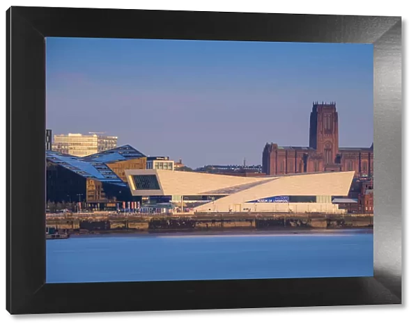 United Kingdom, England, Merseyside, Liverpool, View of The Museum of Liverpool