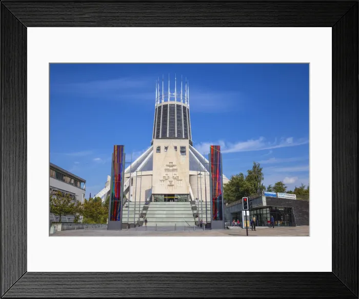 Framed Print : United Kingdom, England, Merseyside, Liverpool, Liverpool Metropolitan Cathderal Framed Print : United Kingdom, England, Merseyside, Liverpool, Liverpool Metropolitan Cathderal