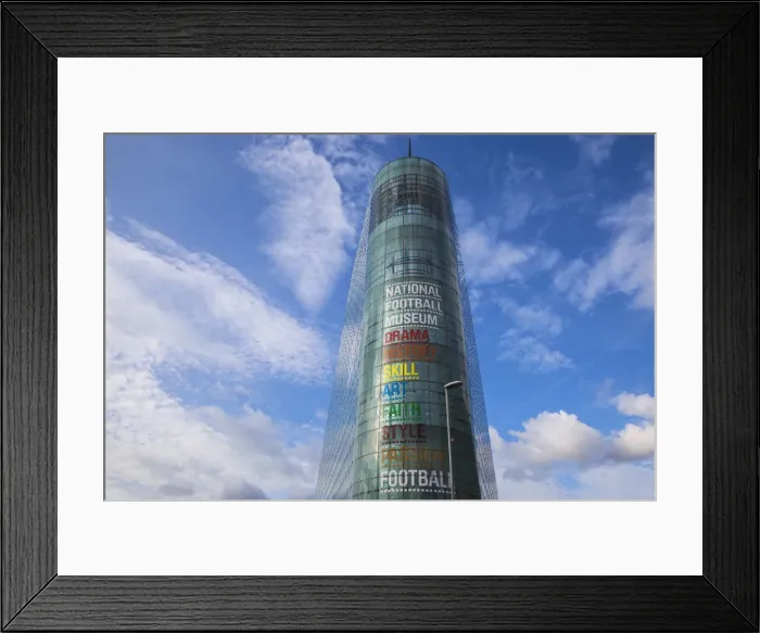 Framed Print : United Kingdom, England, Greater Manchester, Manchester, Football museum Framed Print : United Kingdom, England, Greater Manchester, Manchester, Football museum