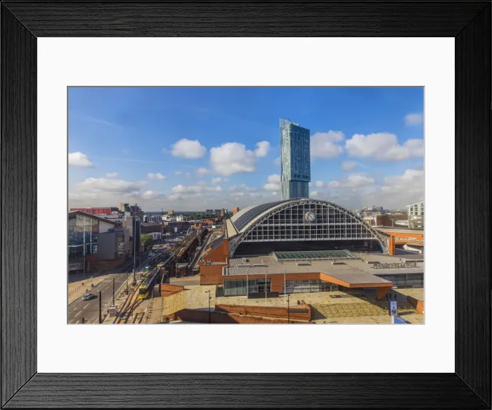 Framed Print : United Kingdom, England, Greater Manchester, Manchester, Manchester Central Convention