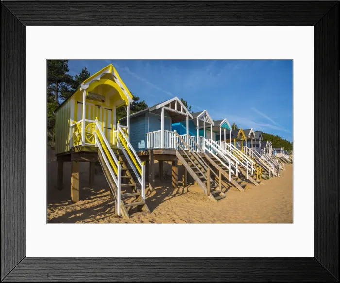 Framed Print : UK, England, Norfolk, North Norfolk, Wells-next-the-Sea Beach Framed Print : UK, England, Norfolk, North Norfolk, Wells-next-the-Sea Beach