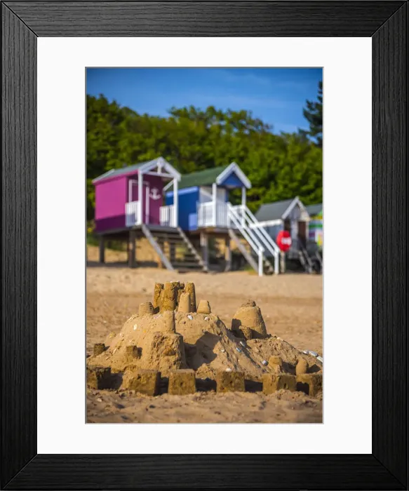 Framed Print : UK, England, Norfolk, North Norfolk, Wells-next-the-Sea Beach Framed Print : UK, England, Norfolk, North Norfolk, Wells-next-the-Sea Beach