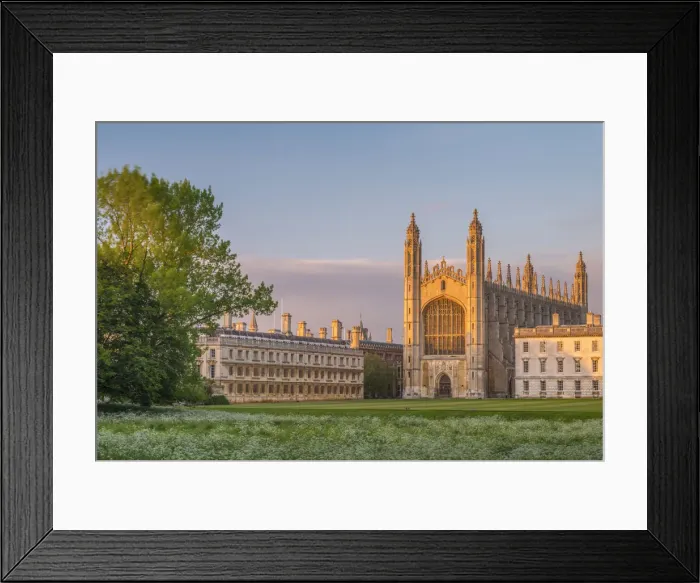 Framed Print : UK, England, Cambridgeshire, Cambridge, The Backs, Kings College, King s Framed Print : UK, England, Cambridgeshire, Cambridge, The Backs, Kings College, King s
