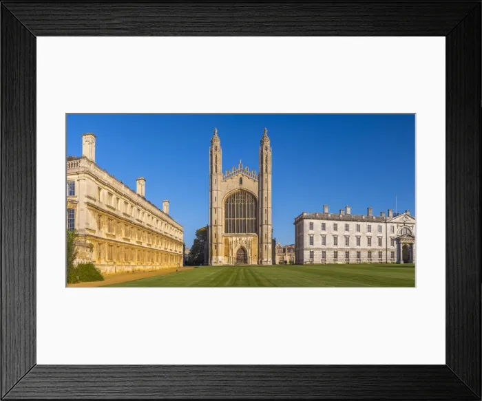Framed Print : UK, England, Cambridgeshire, Cambridge, The Backs, Kings College, King s Framed Print : UK, England, Cambridgeshire, Cambridge, The Backs, Kings College, King s
