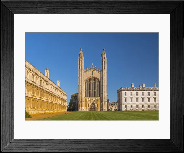 Framed Print : UK, England, Cambridgeshire, Cambridge, The Backs, Kings College, King s Framed Print : UK, England, Cambridgeshire, Cambridge, The Backs, Kings College, King s