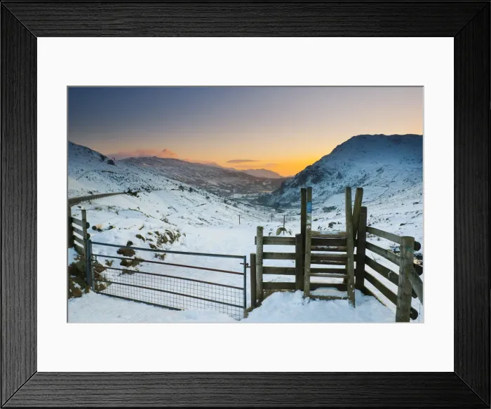 Framed Print : UK, Wales, Gwynedd, Nant Gwynant Valley Framed Print : UK, Wales, Gwynedd, Nant Gwynant Valley