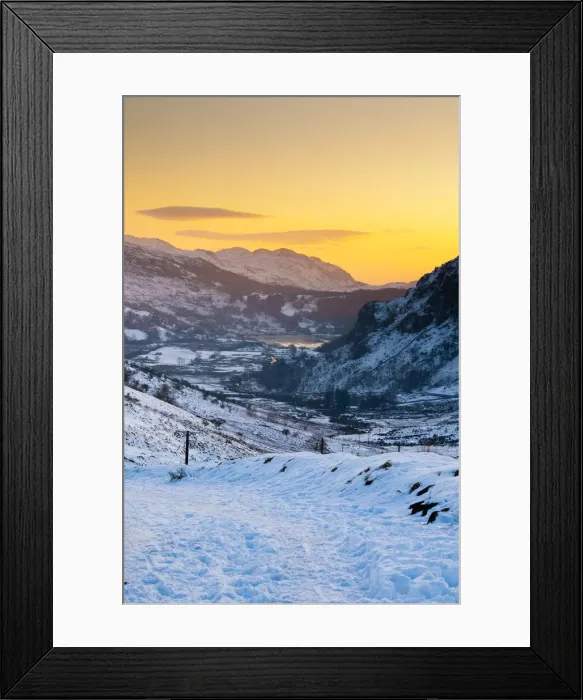 Framed Print : UK, Wales, Gwynedd, Nant Gwynant Valley, Llyn Gwynant Lake Framed Print : UK, Wales, Gwynedd, Nant Gwynant Valley, Llyn Gwynant Lake