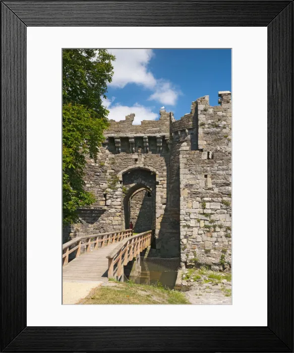 Framed Print : United Kingdom, Wales, Gwynedd, Anglesey, Beaumaris