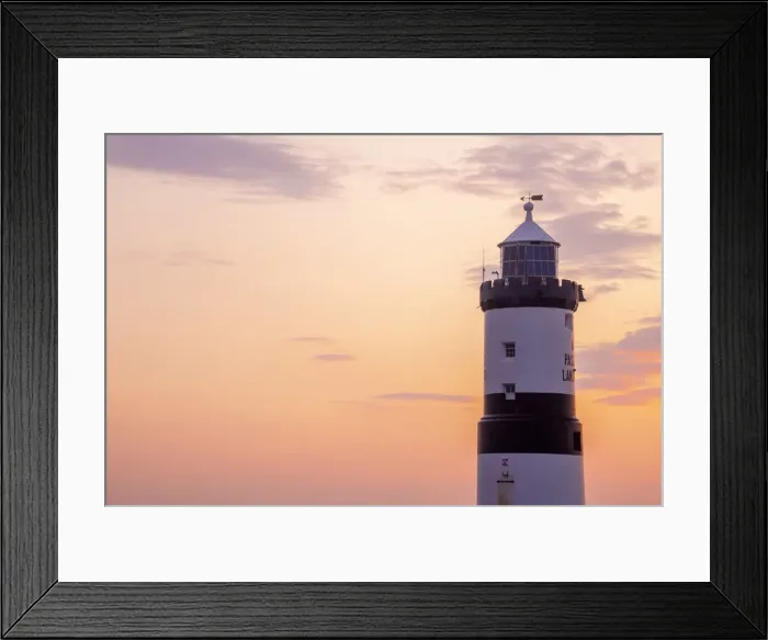 Framed Print : UK, Wales, Anglesey, Penmon, Black Point, Trwyn Du Lighthouse (Penmon Lighthouse) Framed Print : UK, Wales, Anglesey, Penmon, Black Point, Trwyn Du Lighthouse (Penmon Lighthouse)