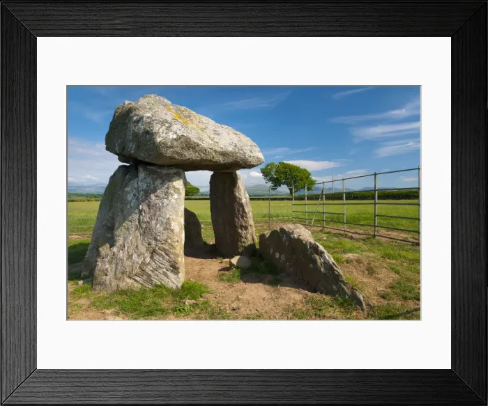 Framed Print : United Kingdom, Wales, Gwynedd, Anglesey, Bodowyr Burial Chamber Framed Print : United Kingdom, Wales, Gwynedd, Anglesey, Bodowyr Burial Chamber