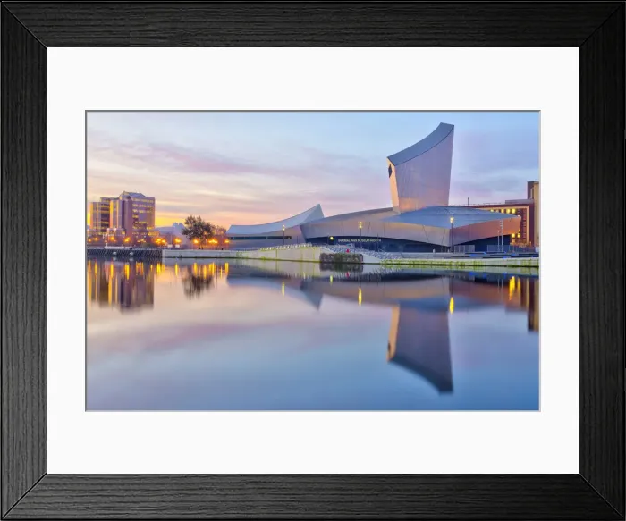 Framed Print : UK, England, Greater Manchester, Salford, Salford Quays, Imperial War Museum North Framed Print : UK, England, Greater Manchester, Salford, Salford Quays, Imperial War Museum North