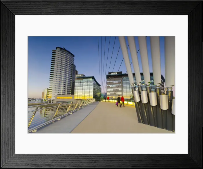Framed Print : UK, England, Greater Manchester, Salford, Salford Quays, North Bay, MediaCityUK, housing Framed Print : UK, England, Greater Manchester, Salford, Salford Quays, North Bay, MediaCityUK, housing