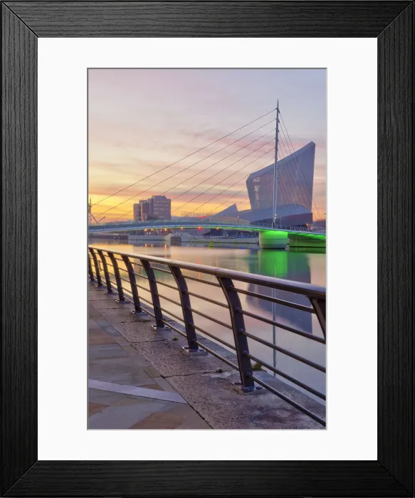 Framed Print : UK, England, Greater Manchester, Salford, Salford Quays, Imperial War Museum North Framed Print : UK, England, Greater Manchester, Salford, Salford Quays, Imperial War Museum North