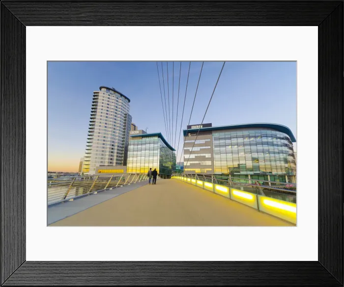 Framed Print : UK, England, Greater Manchester, Salford, Salford Quays, North Bay, MediaCityUK, housing Framed Print : UK, England, Greater Manchester, Salford, Salford Quays, North Bay, MediaCityUK, housing
