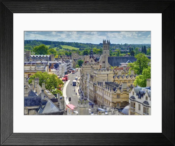 Framed Print : UK, England, Oxford, University of Oxford