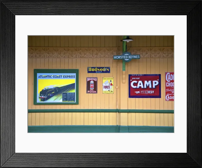 Framed Print : Bluebell Railway, Horsted Keynes Railway Station, Sussex, England, UK Framed Print : Bluebell Railway, Horsted Keynes Railway Station, Sussex, England, UK