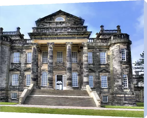 Seaton Delaval Hall (1728), Northumberland, England, UK