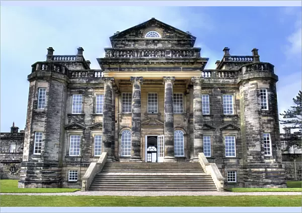 Seaton Delaval Hall (1728), Northumberland, England, UK