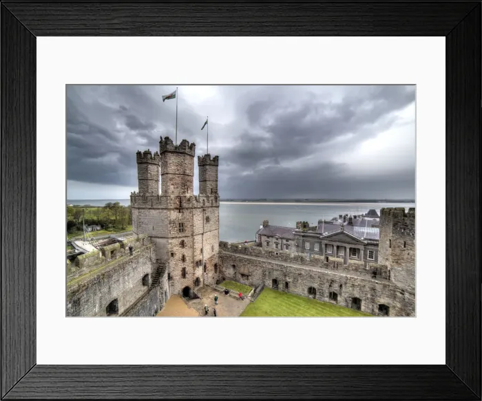 Framed Print : The Eagle Tower, Castle, Caernarfon, Gwynedd, Wales, UK Framed Print : The Eagle Tower, Castle, Caernarfon, Gwynedd, Wales, UK