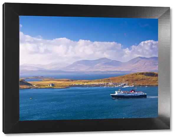 UK, Scotland, Argyll and Bute, Oban, Caledonian MacBrayne Ferry, Isle of Kerrera