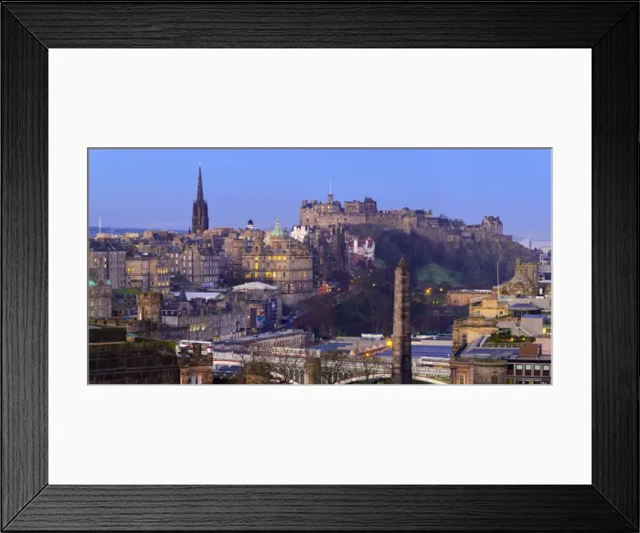Framed Print : UK, Scotland, Edinburgh, Edinburgh Castle