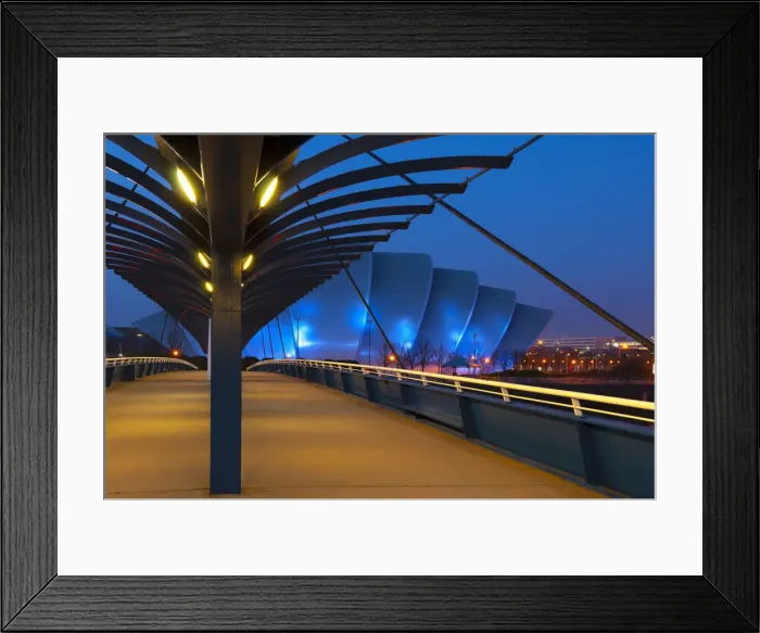 Framed Print : UK, Scotland, Glasgow, Scottish Exhibition and Conference Centre SECC, or Armadillo Framed Print : UK, Scotland, Glasgow, Scottish Exhibition and Conference Centre SECC, or Armadillo