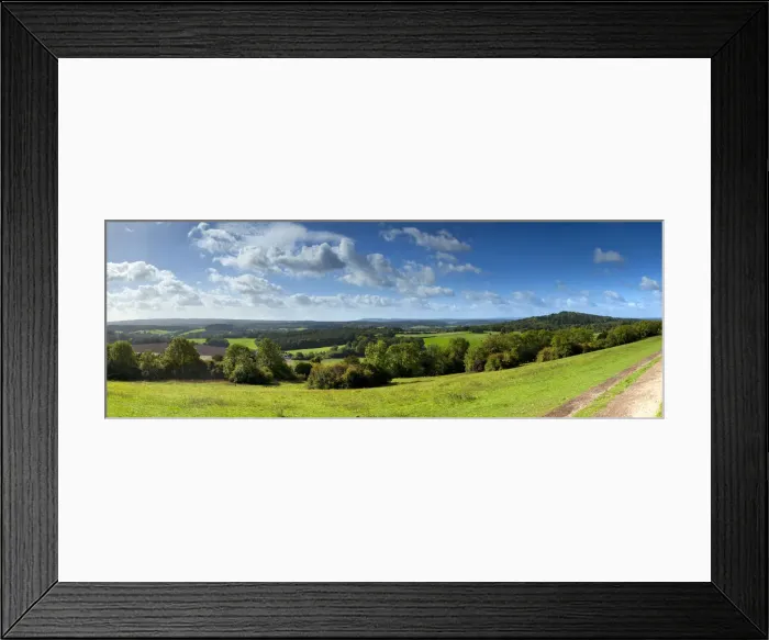 Framed Print : North Downs from Newlands Corner, Nr. Guildford, Surrey, England Framed Print : North Downs from Newlands Corner, Nr. Guildford, Surrey, England