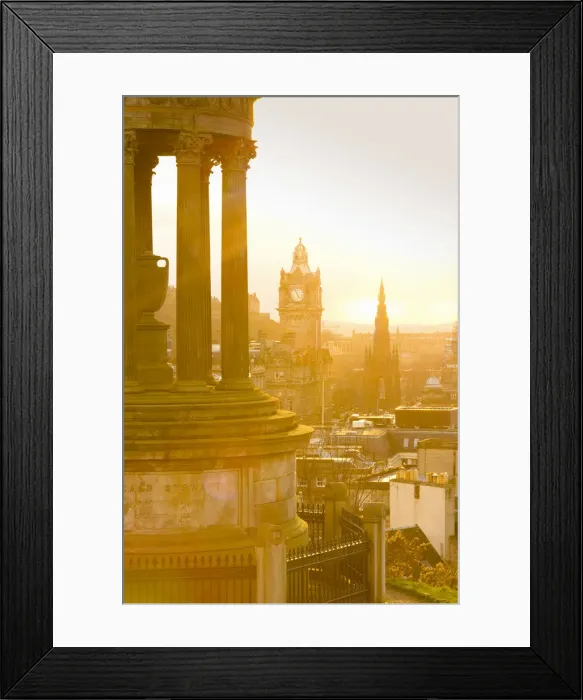 Framed Print : UK, Scotland, Edinburgh, Calton Hill, Stewart Monument Framed Print : UK, Scotland, Edinburgh, Calton Hill, Stewart Monument