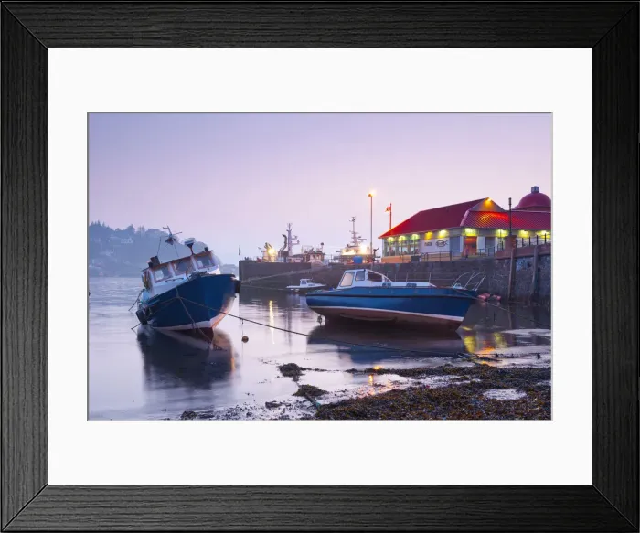 Framed Print : UK, Scotland, Argyll and Bute, Oban Framed Print : UK, Scotland, Argyll and Bute, Oban
