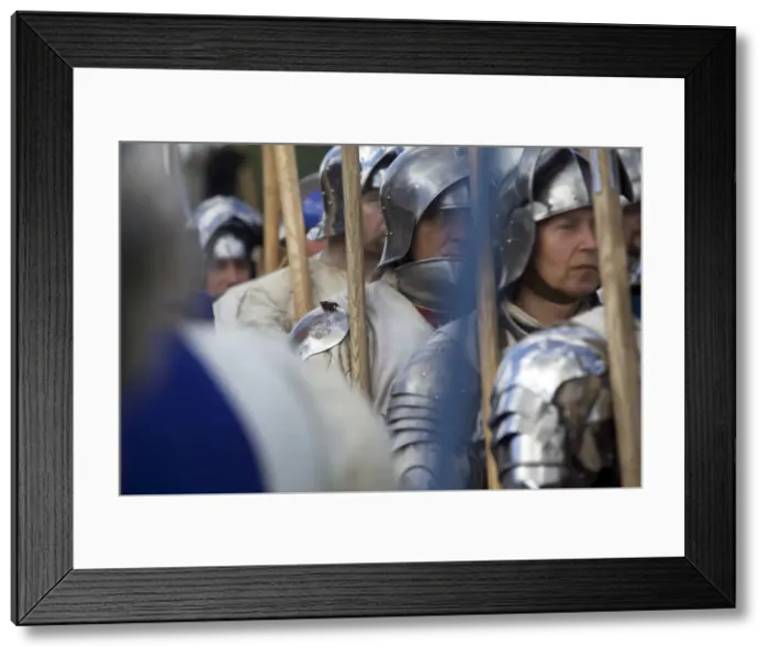 Framed Print : Battle of Bosworth Field Reenactment, Market Bosworth, Leicestershire, UK Framed Print : Battle of Bosworth Field Reenactment, Market Bosworth, Leicestershire, UK