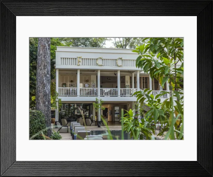 Framed Print : Cambodia, Siem Reap, FCC Angkor, Foreign Correspondents Club Hotel, exterior Framed Print : Cambodia, Siem Reap, FCC Angkor, Foreign Correspondents Club Hotel, exterior