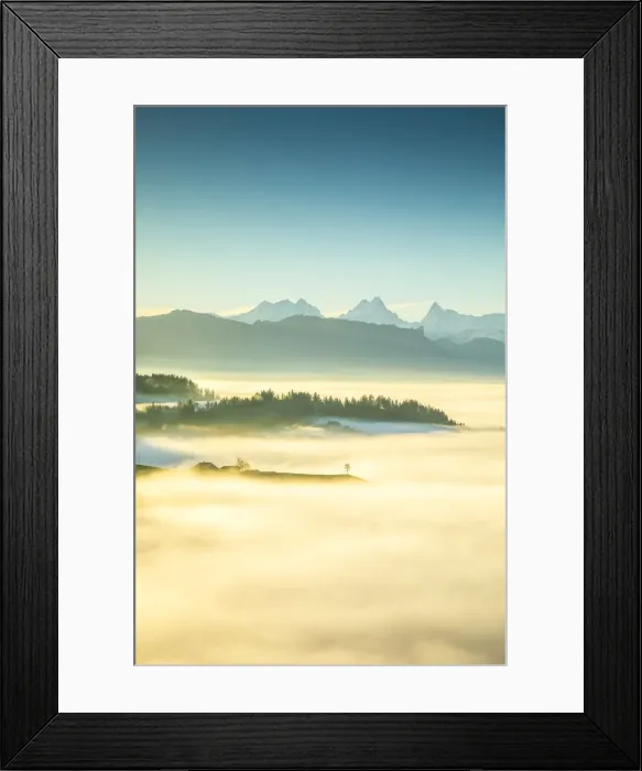 Framed Print : Emmental Valley and the Bernese Alps, Berner Oberland, Switzerland Framed Print : Emmental Valley and the Bernese Alps, Berner Oberland, Switzerland