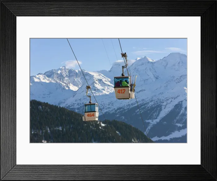 Framed Print : Verbier, Valais, Four Valleys region, Switzerland Framed Print : Verbier, Valais, Four Valleys region, Switzerland