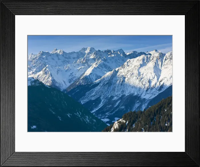 Framed Print : Verbier, Valais, Four Valleys region, Switzerland