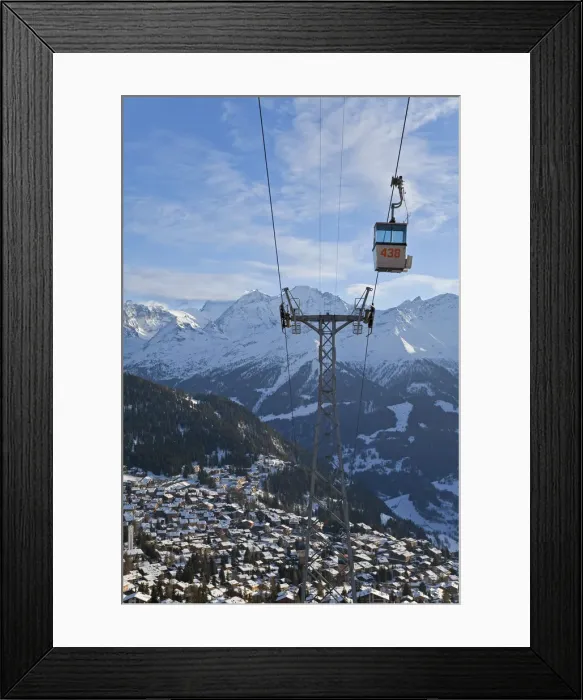Framed Print : Verbier, Valais, Four Valleys region, Switzerland Framed Print : Verbier, Valais, Four Valleys region, Switzerland