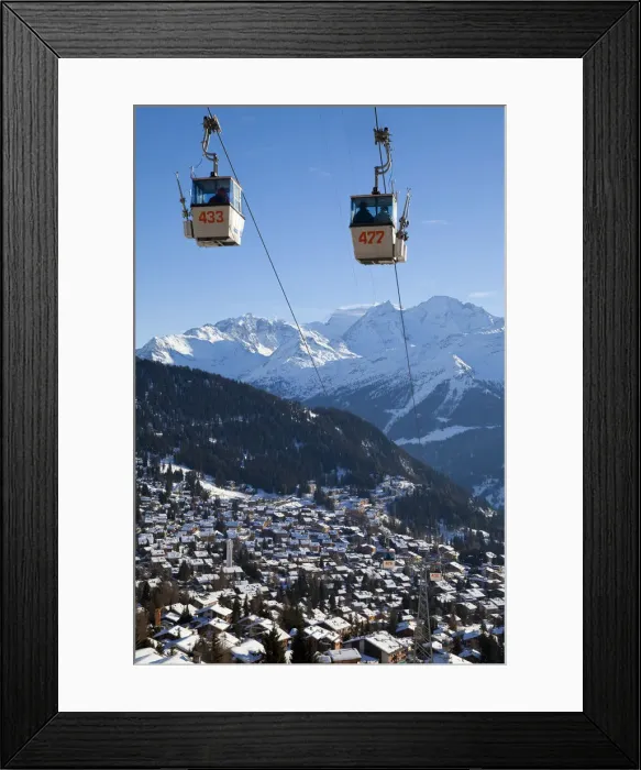 Framed Print : Verbier, Valais, Four Valleys region, Switzerland Framed Print : Verbier, Valais, Four Valleys region, Switzerland