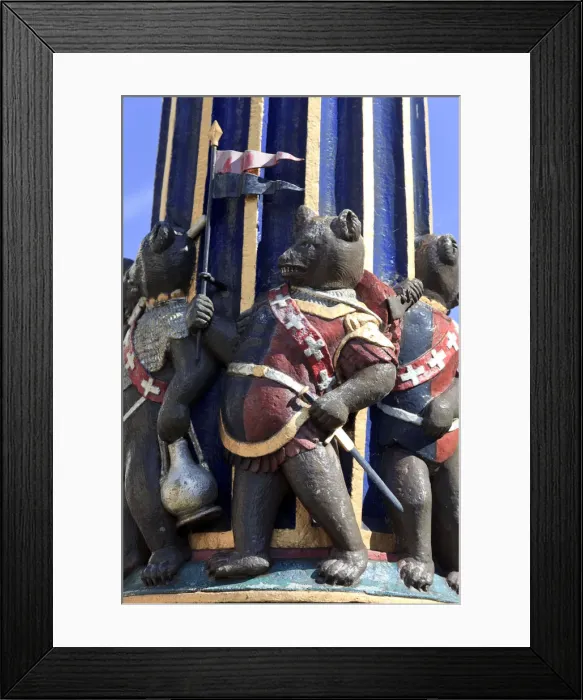 Framed Print : Switzerland, Bern, old Town (UNESCO World Heritage Site) Ogre Fountain Framed Print : Switzerland, Bern, old Town (UNESCO World Heritage Site) Ogre Fountain