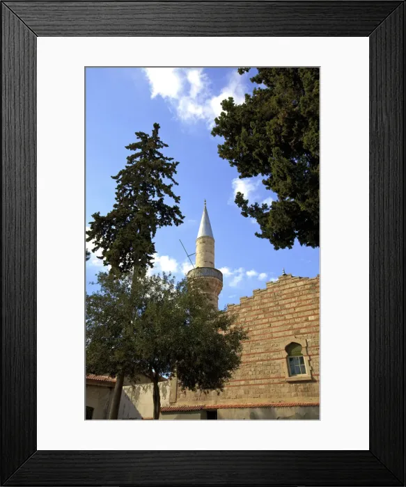 Framed Print : Grand Mosque, Limassol, Cyprus, Eastern Mediterranean Sea Framed Print : Grand Mosque, Limassol, Cyprus, Eastern Mediterranean Sea